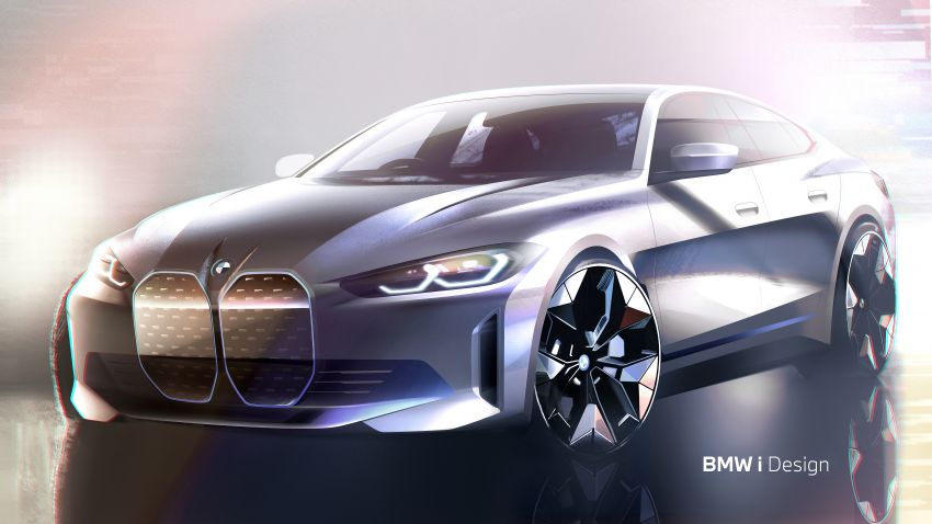 2022 BMW i4 eDrive40 – electric RWD four-door coupe with 340 PS & 430 Nm; 83.9 kWh battery, 590 km range 1301309