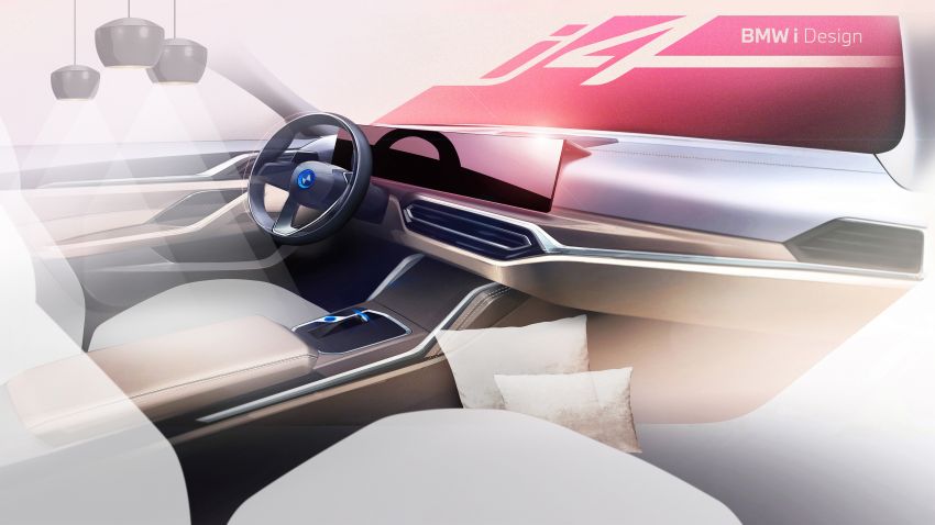 2022 BMW i4 eDrive40 – electric RWD four-door coupe with 340 PS & 430 Nm; 83.9 kWh battery, 590 km range 1301312