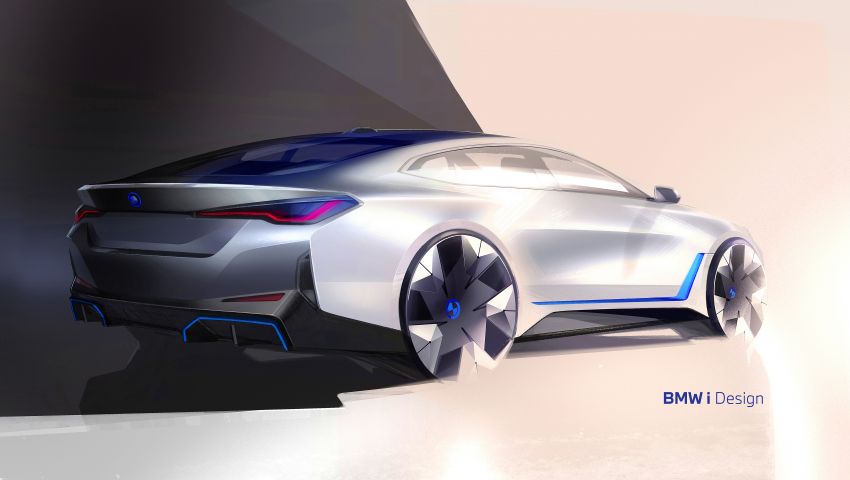2022 BMW i4 eDrive40 – electric RWD four-door coupe with 340 PS & 430 Nm; 83.9 kWh battery, 590 km range 1301313