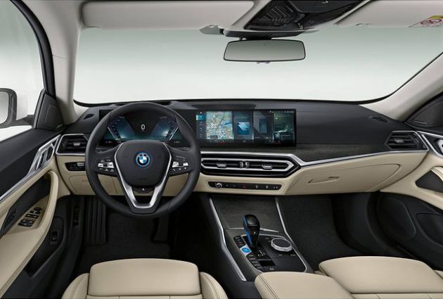 BMW i4 interior photos leaked ahead of EV’s full debut