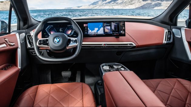 BMW iX fully detailed – power, range bumped slightly to up to 523 PS, 630 km; new M60 with over 600 PS