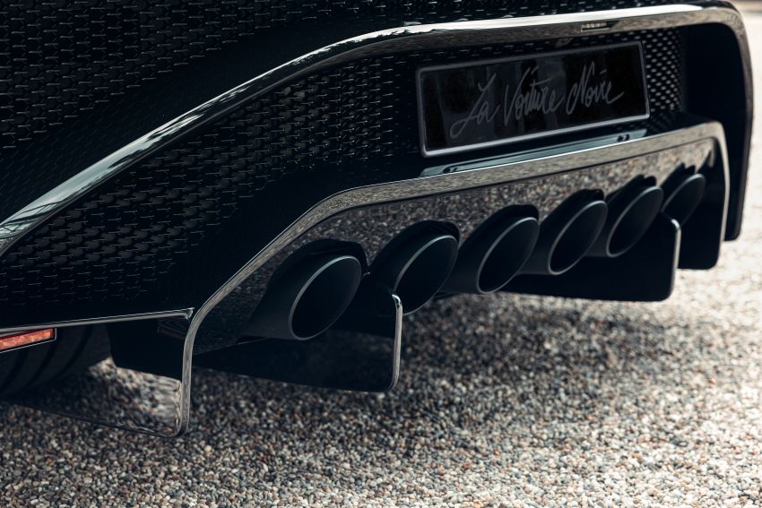 Bugatti La Voiture Noire – one-off hypercar, RM55 mil! 1303082