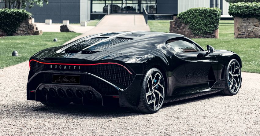 Bugatti La Voiture Noire – one-off hypercar, RM55 mil! 1303083