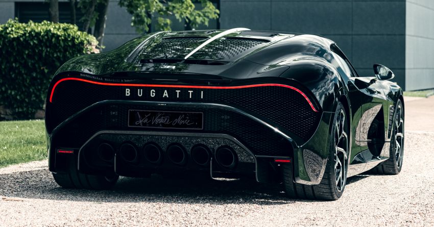 Bugatti La Voiture Noire – one-off hypercar, RM55 mil! 1303085