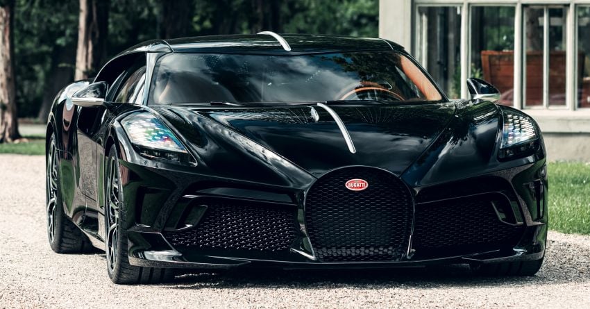 Bugatti La Voiture Noire – one-off hypercar, RM55 mil! 1303094