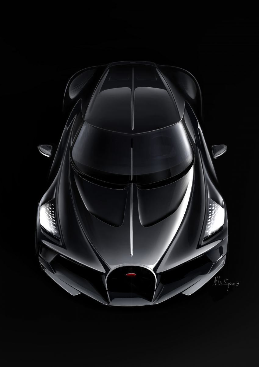 Bugatti La Voiture Noire – one-off hypercar, RM55 mil! 1303061