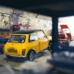 Classic Mini converted to an EV with Nissan Leaf tech – standard 20 kWh battery, 113 km range; from RM146k