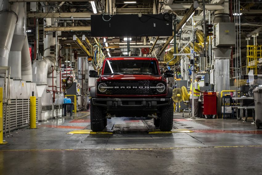 Production of 2021 Ford Bronco kicks off in Michigan 1308074
