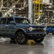 Ford Bronco 2021 mula diproduksi di kilang Michigan
