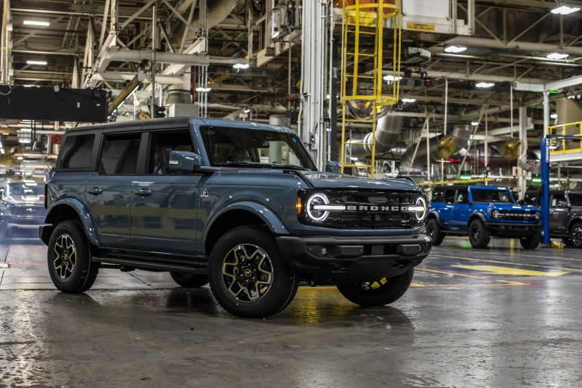 Ford Bronco 2021 mula diproduksi di kilang Michigan 1308405