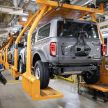 Production of 2021 Ford Bronco kicks off in Michigan