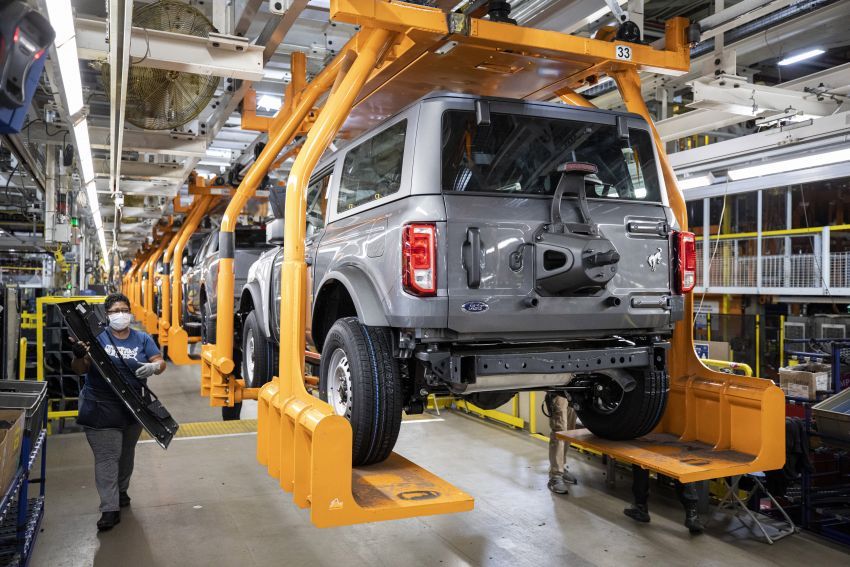 Ford Bronco 2021 mula diproduksi di kilang Michigan 1308407