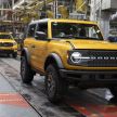 Ford Bronco 2021 mula diproduksi di kilang Michigan