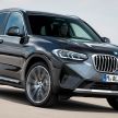 2022 G01 BMW X3 xDrive30e M Sport PHEV launched in Malaysia – 292 PS, 420 Nm, 50 km range; RM357k