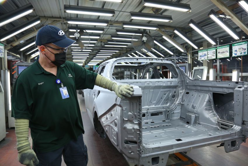 2022 Hyundai Santa Cruz production starts in Alabama 1311067