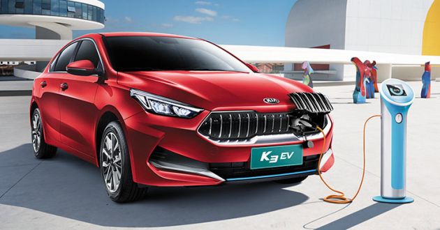 Kia K3 EV launched in China – 184 PS and 310 Nm; up to 410 km of range; active safety; priced from RM114k