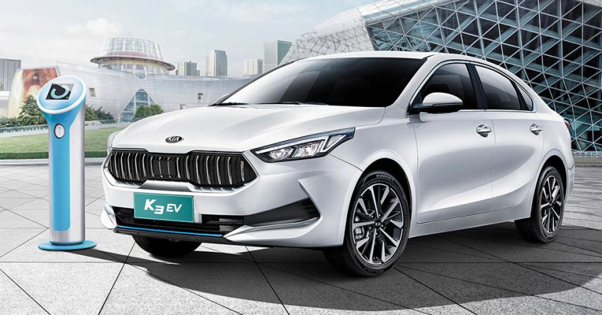 Kia K3 EV launched in China – 184 PS and 310 Nm; up to 410 km of range; active safety; priced from RM114k 1303281