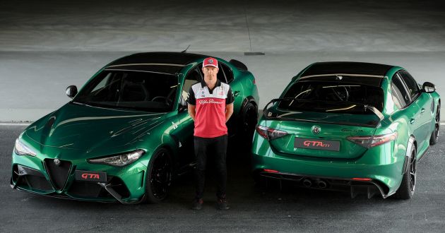 Alfa Romeo Giulia GTA, GTAm completes final testing – F1 driver Kimi Raikkonen drives the pair at Balocco