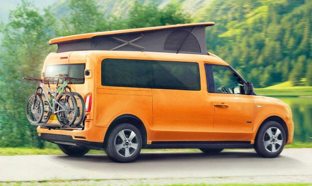 LEVC e-Camper – taxi maker’s electric campervan has 1.5L range extender with 98 km EV range, sleeps four