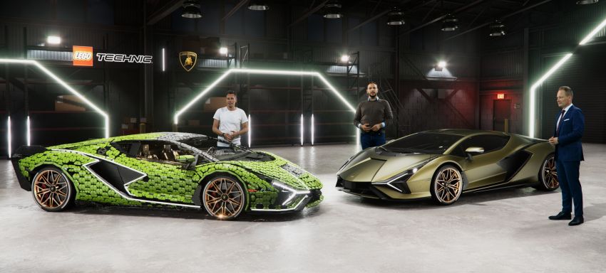 Lego Technic Lamborghini Sián FKP 37 goes full-sized – over 400,000 parts, 2,200 kg, 8,660 hours to complete Image #1304278