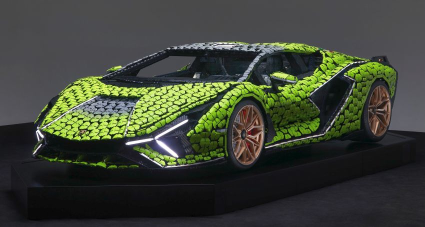 Lego Technic Lamborghini Sián FKP 37 goes full-sized – over 400,000 parts, 2,200 kg, 8,660 hours to complete Image #1304309