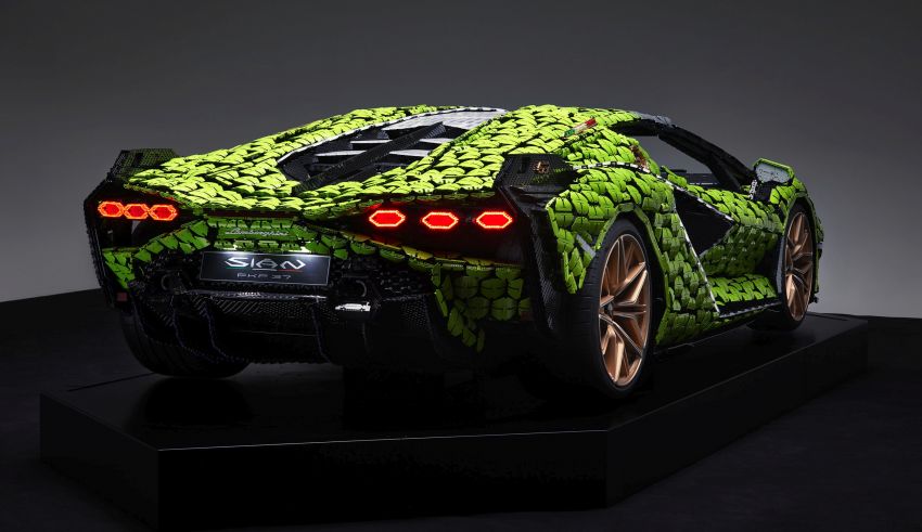 Lego Technic Lamborghini Sián FKP 37 goes full-sized – over 400,000 parts, 2,200 kg, 8,660 hours to complete 1304310