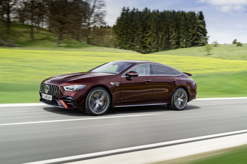 Mercedes-AMG GT 4-Door Coupé facelift revealed with minor aesthetic, kit upgrades – V8 models coming later 1307314