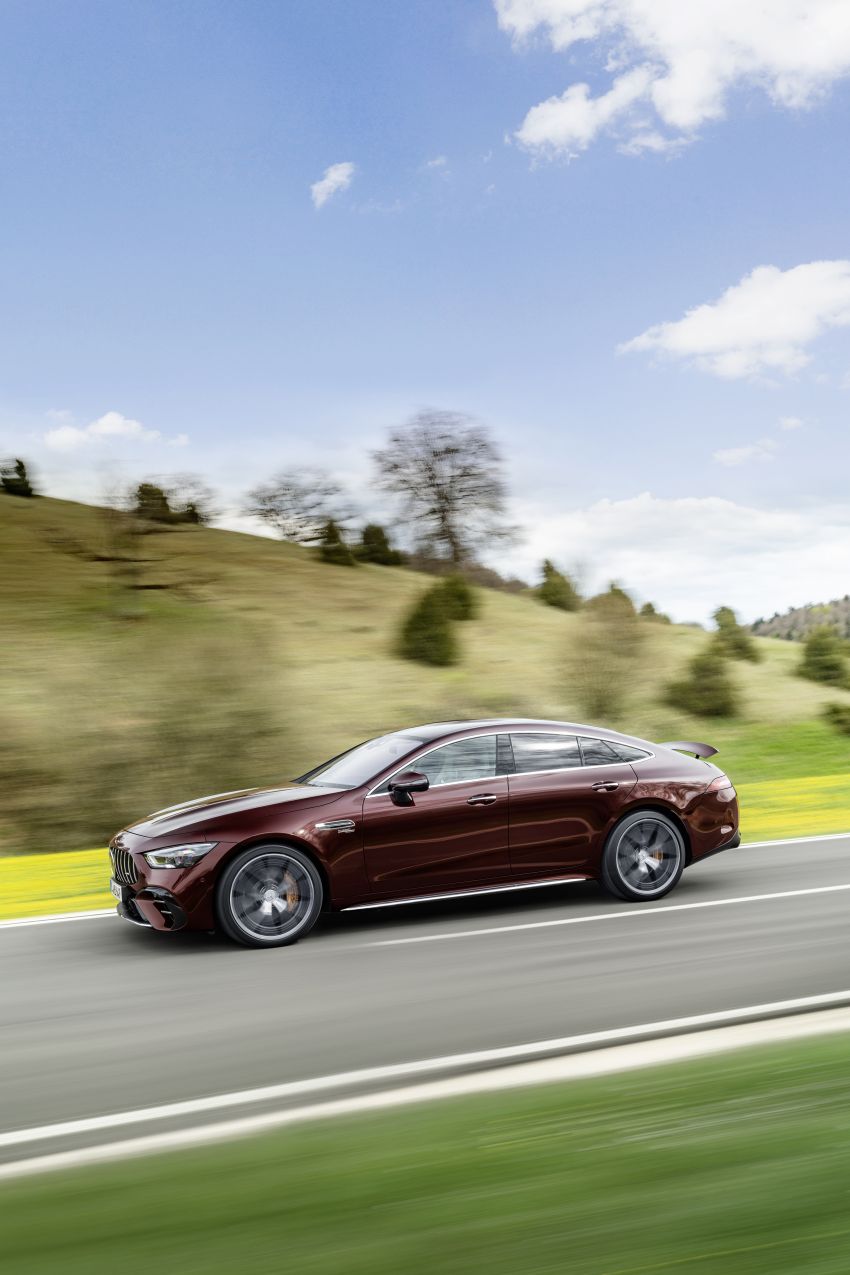 Mercedes-AMG GT 4-Door Coupé facelift revealed with minor aesthetic, kit upgrades – V8 models coming later Image #1307320