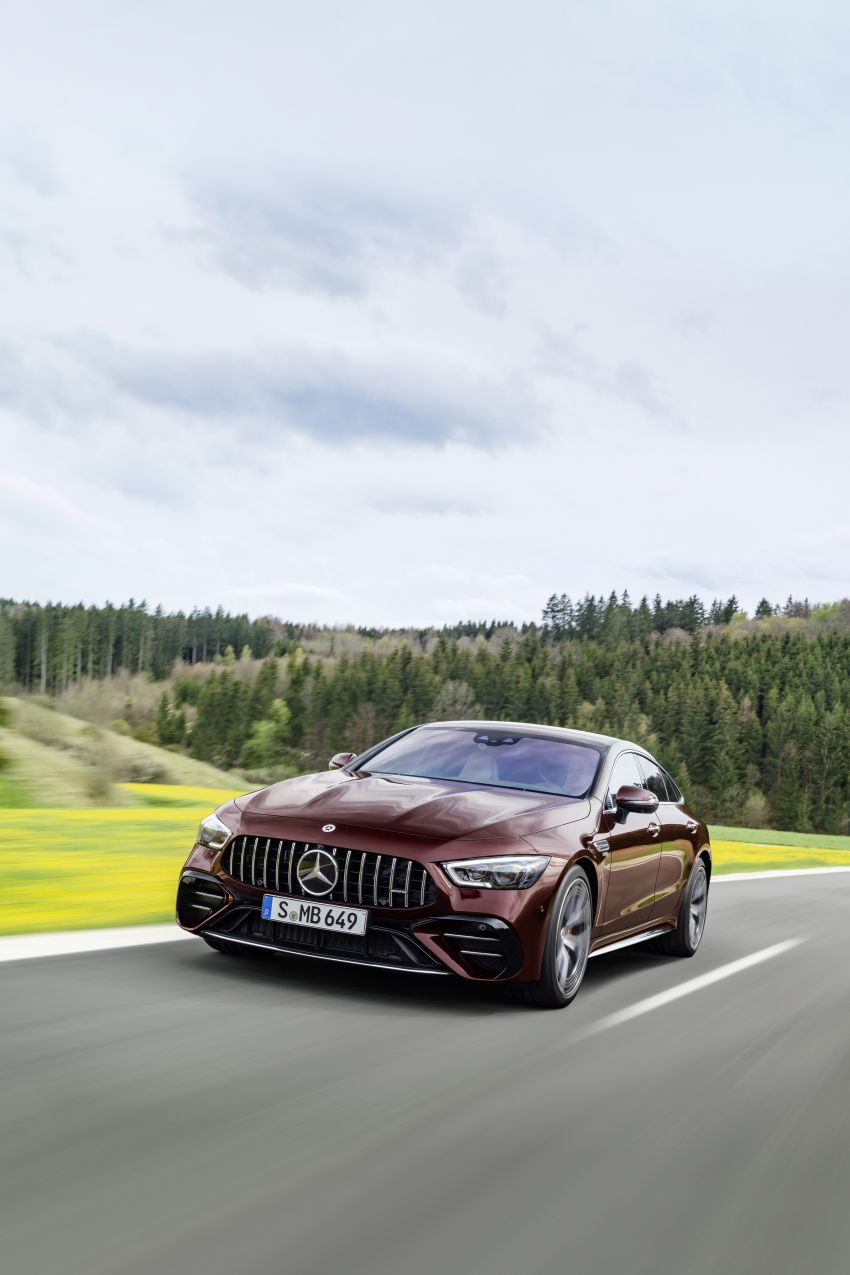 Mercedes-AMG GT 4-Door Coupé facelift revealed with minor aesthetic, kit upgrades – V8 models coming later 1307321