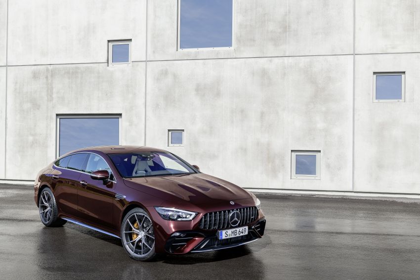 Mercedes-AMG GT 4-Door Coupé facelift revealed with minor aesthetic, kit upgrades – V8 models coming later 1307299