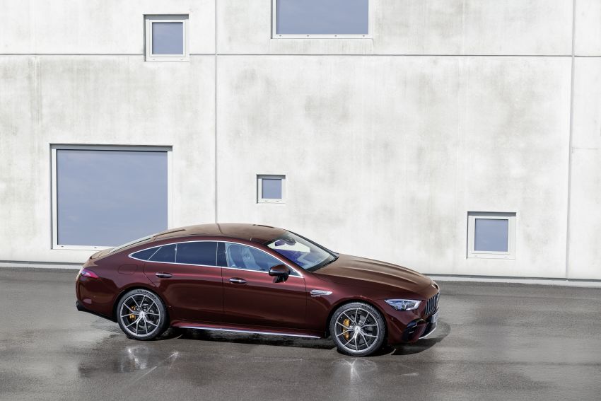 Mercedes-AMG GT 4-Door Coupé facelift revealed with minor aesthetic, kit upgrades – V8 models coming later Image #1307302
