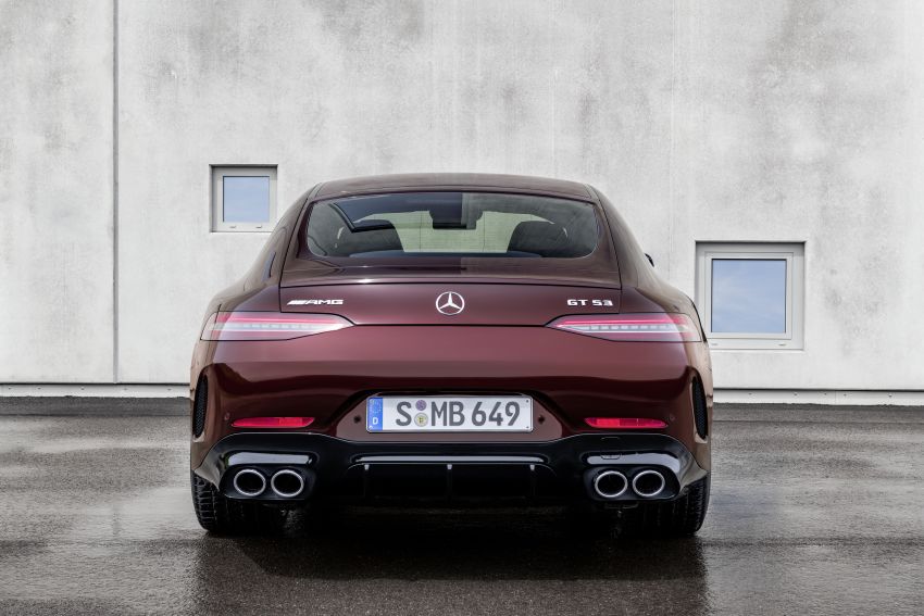 Mercedes-AMG GT 4-Door Coupé facelift revealed with minor aesthetic, kit upgrades – V8 models coming later Image #1307305