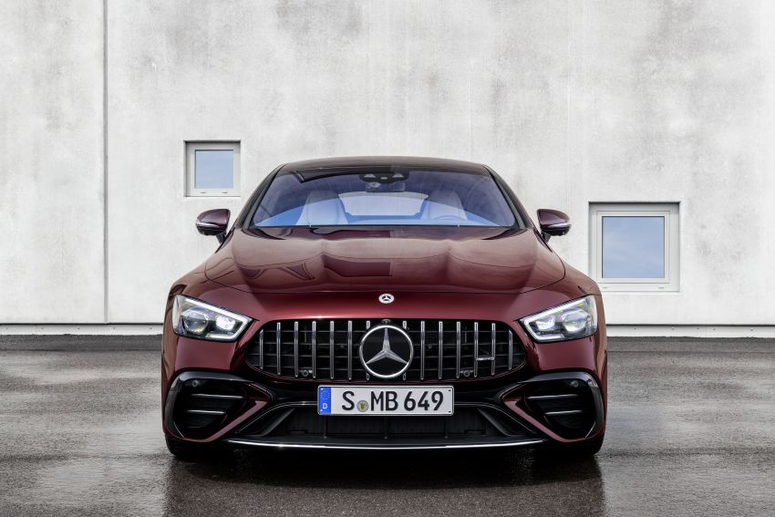 Mercedes-AMG GT 4-Door Coupé facelift revealed with minor aesthetic, kit upgrades – V8 models coming later Image #1307307