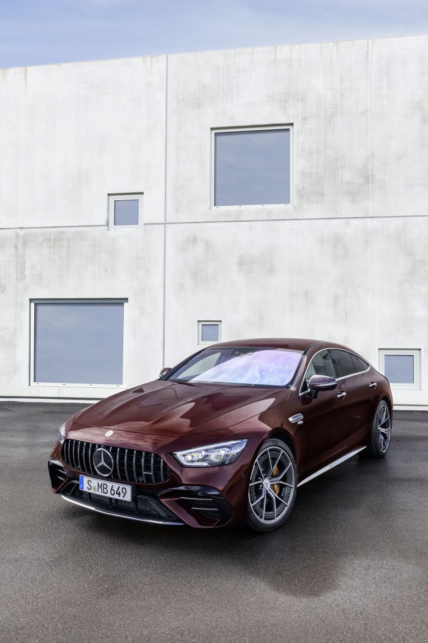 Mercedes-AMG GT 4-Door Coupé facelift revealed with minor aesthetic, kit upgrades – V8 models coming later 1307309