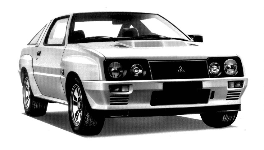 Lakaran rasmi Mitsubishi Starion 4WD 355 hp yang tak jadi diproduksi dan dijual tersiar selepas 37 tahun 1301481