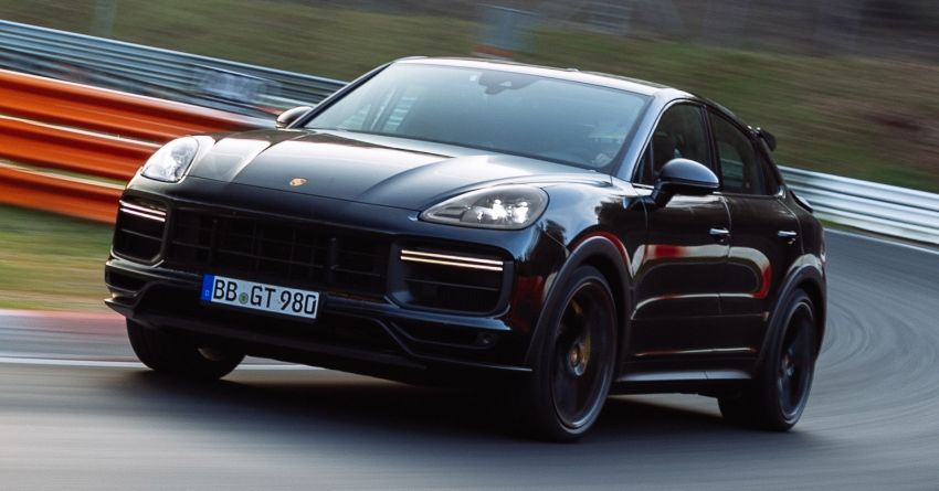 New Porsche Cayenne Coupe performance variant breaks Nurburgring record – 7 mins 38.925 seconds 1308328