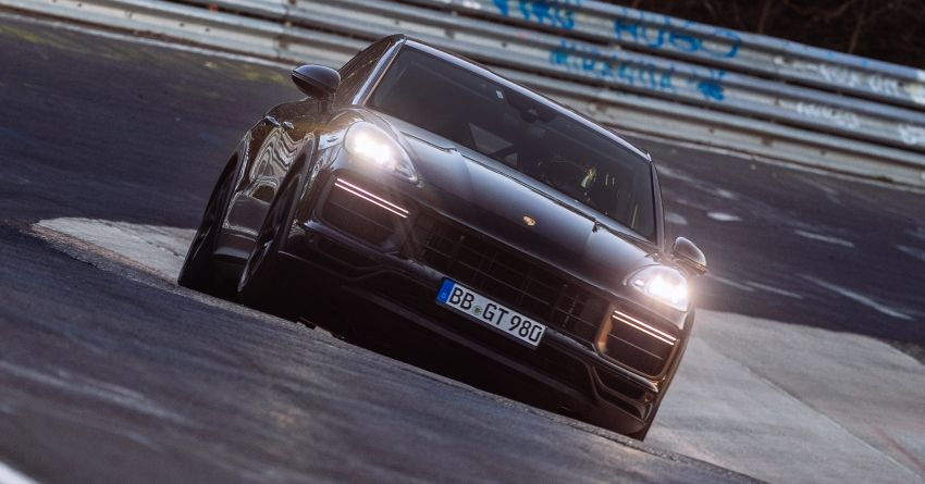 New Porsche Cayenne Coupe performance variant breaks Nurburgring record – 7 mins 38.925 seconds 1308331
