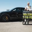 New Porsche Cayenne Coupe performance variant breaks Nurburgring record – 7 mins 38.925 seconds