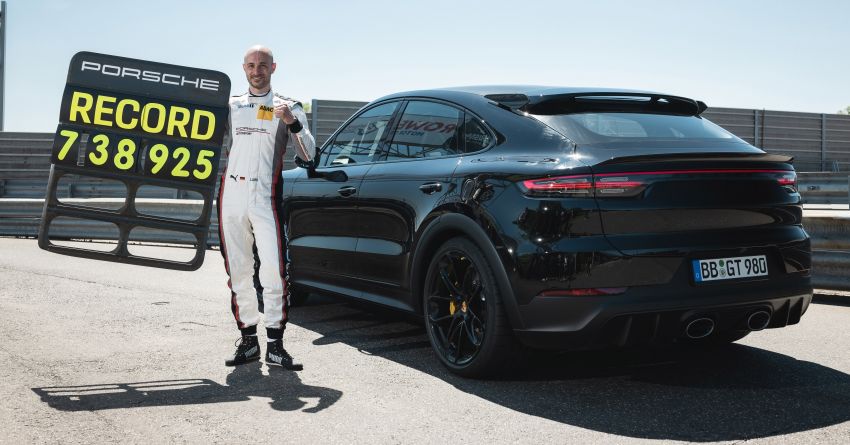 New Porsche Cayenne Coupe performance variant breaks Nurburgring record – 7 mins 38.925 seconds Image #1308335