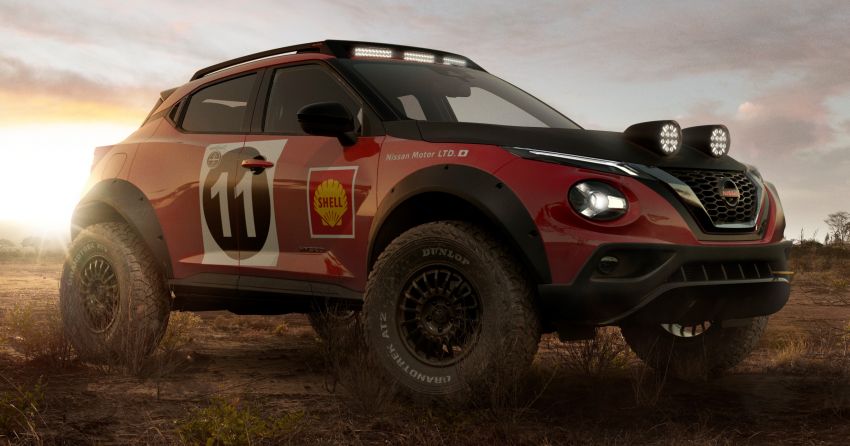 Nissan Juke Rally Tribute concept unveiled – a tribute to 50 years of the 240Z’s East African Rally victory 1311795