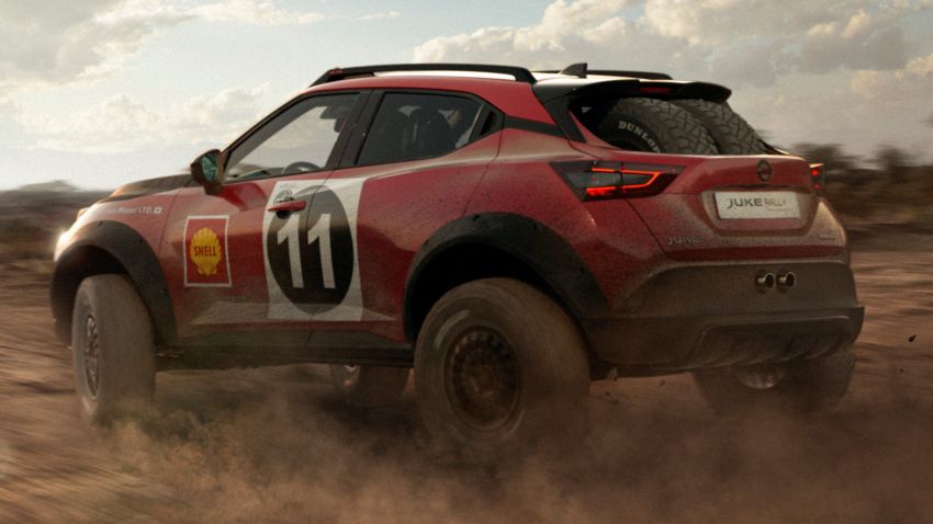 Nissan Juke Rally Tribute concept unveiled – a tribute to 50 years of the 240Z’s East African Rally victory 1311783