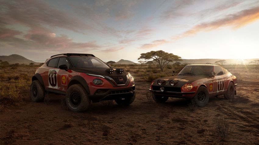 Nissan Juke Rally Tribute concept unveiled – a tribute to 50 years of the 240Z’s East African Rally victory 1311785