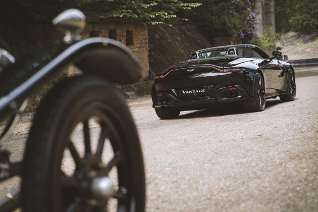 Aston Martin Vantage Roadster customised by Q celebrates centenary of third Aston Martin ever built