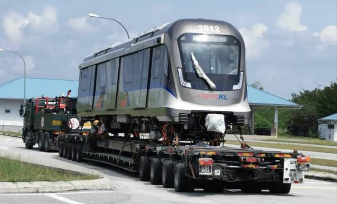 Rapid KL takes delivery of first train set for LRT3 line – 22 three-car units to service 37-km route in 2024 Image #1310246
