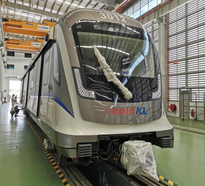 Rapid KL takes delivery of first train set for LRT3 line – 22 three-car units to service 37-km route in 2024 Image #1310247