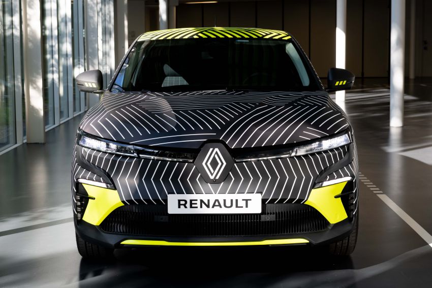 Renault Megane E-Tech Electric pra-produksi didedahkan; motor 217 hp, bateri 60 kWh; jarak 450 km 1304572