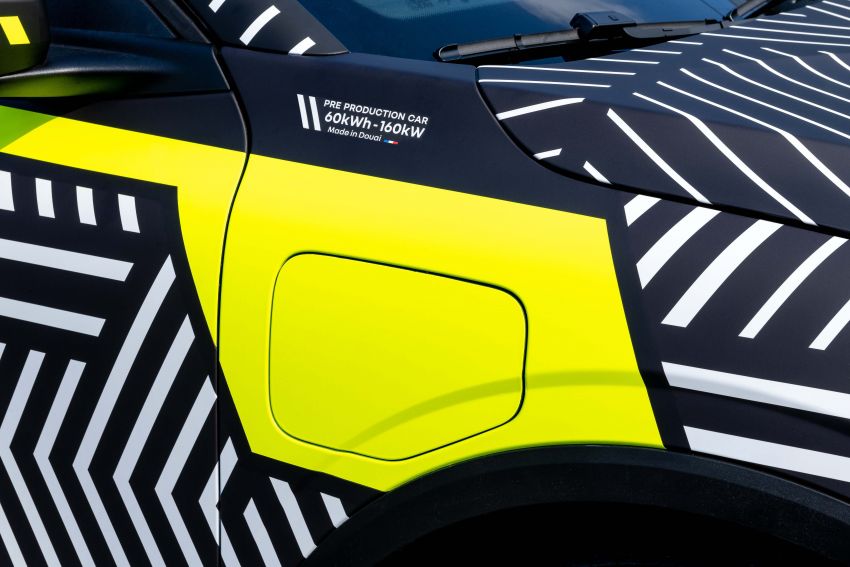 Renault Megane E-Tech Electric pra-produksi didedahkan; motor 217 hp, bateri 60 kWh; jarak 450 km 1304580