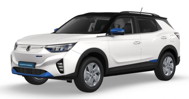 SsangYong Korando e-Motion unveiled ahead of European debut, J100 electric SUV to launch in 2022