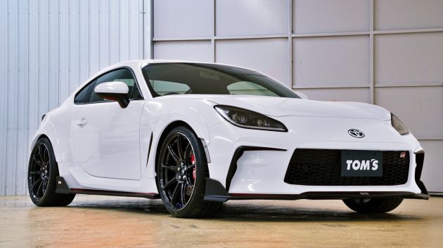 TOM’S Toyota GR 86 Concept – kit badan lebih lebar, hasil inspirasi dari kereta lumba Super GT sebenar