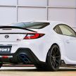 TOM’S Toyota GR 86 Concept – kit badan lebih lebar, hasil inspirasi dari kereta lumba Super GT sebenar